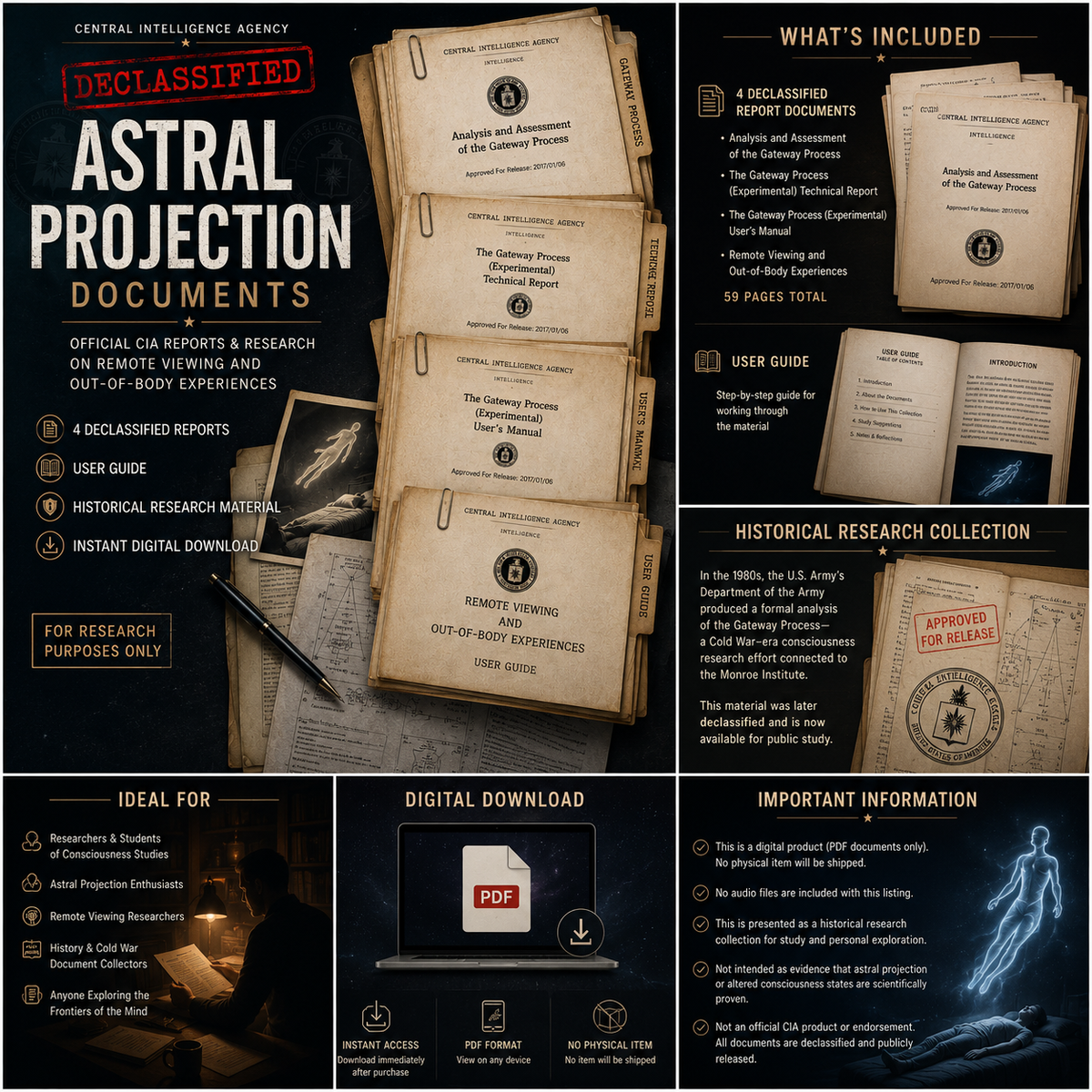 Astral Projection Guide - The Gateway Experience CIA Tapes