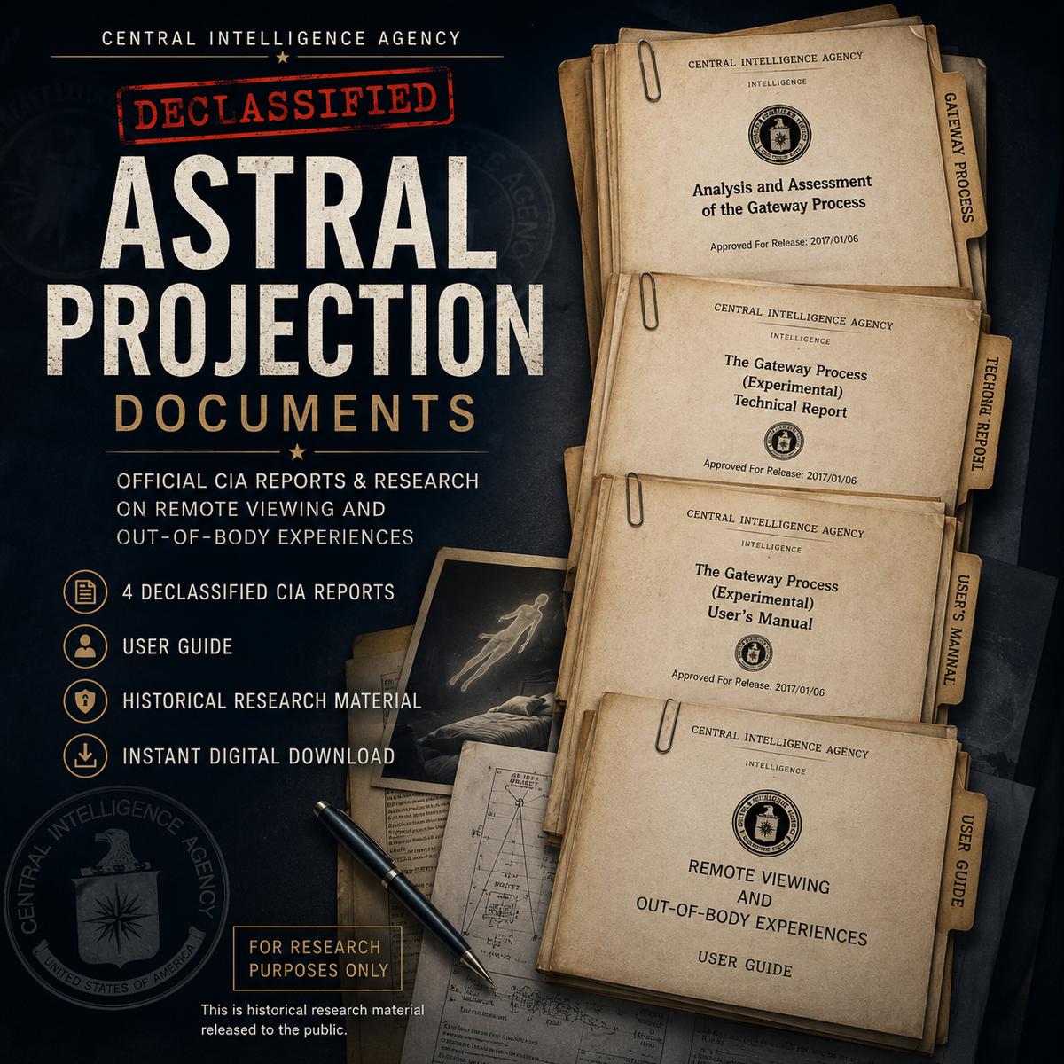 Astral Projection Guide - The Gateway Experience CIA Tapes