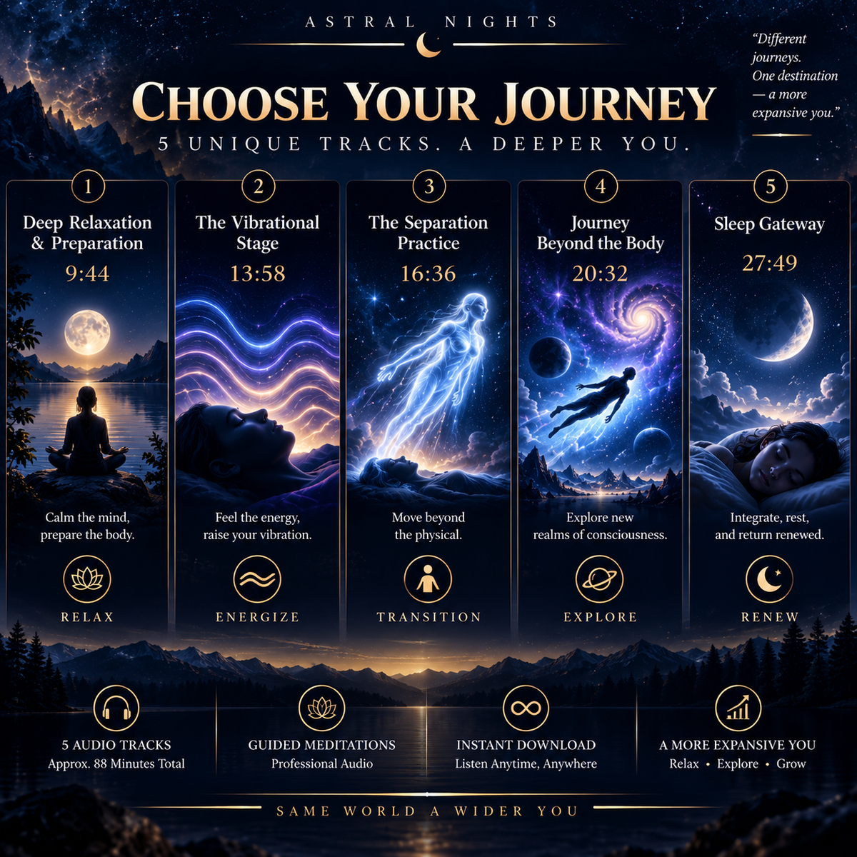 Astral Nights Guided Astral Journeys