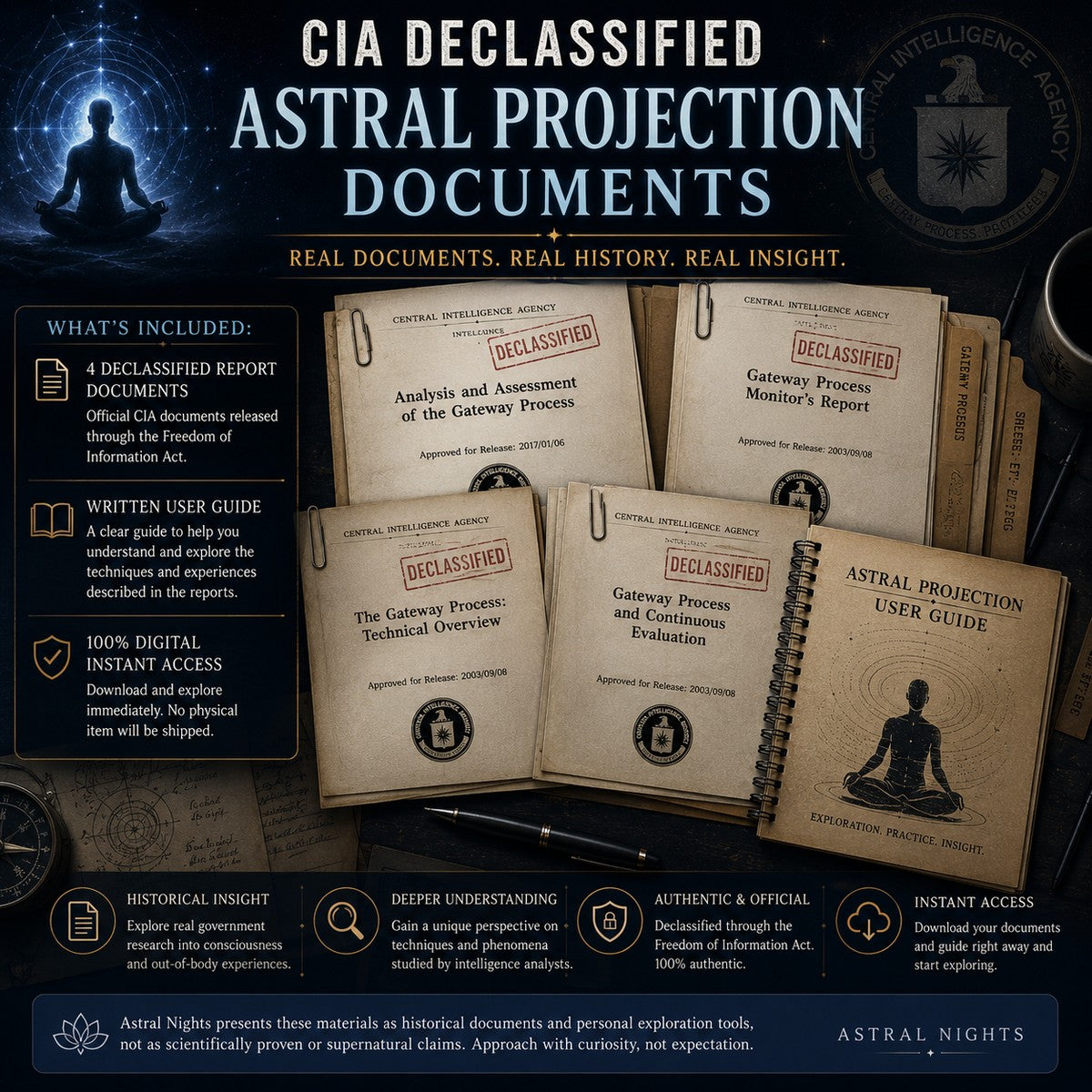 Astral Projection Guide - The Gateway Experience CIA Tapes